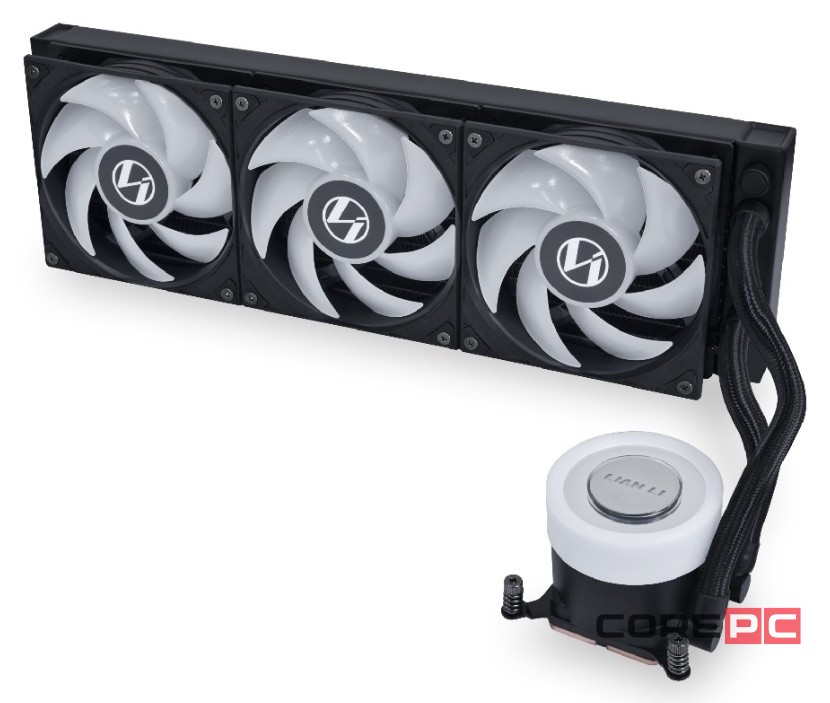 Система жидкостного охлаждения для процессора Lian Li GA II Lite 360 RGB Black (G89.GA2L36RB.R0)