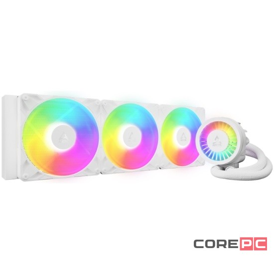 Система жидкостного охлаждения для процессора Arctic Cooling Liquid Freezer III Pro 420 ARGB White (ACFRE00189A)