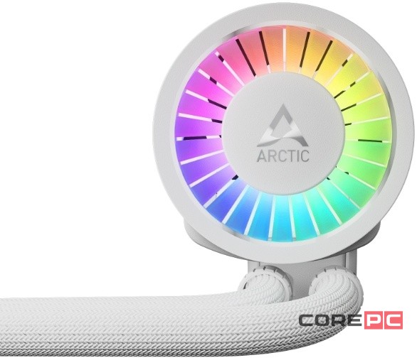 Система жидкостного охлаждения для процессора Arctic Cooling Liquid Freezer III Pro 420 ARGB White (ACFRE00189A)