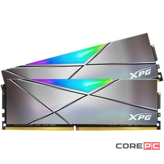 Оперативная память 32 Gb 3600 MHz ADATA XPG SPECTRIX D50 RGB Grey (AX4U360016G18I-DT50)