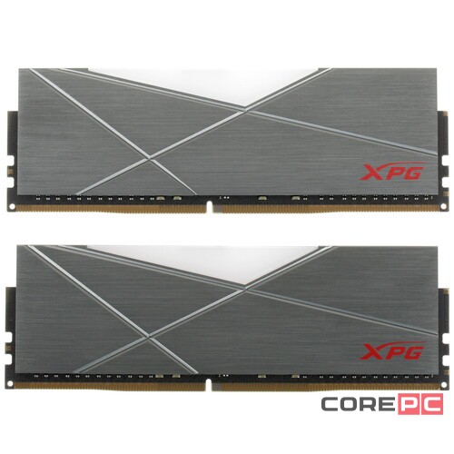Оперативная память 32 Gb 3600 MHz ADATA XPG SPECTRIX D50 RGB Grey (AX4U360016G18I-DT50)
