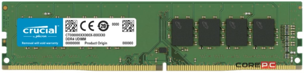 Оперативная память 16 Gb 3200 MHz CRUCIAL (CB16GU3200)