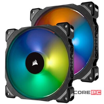 Комплект вентиляторов для корпуса Corsair ML140 PRO RGB CO-9050078-WW