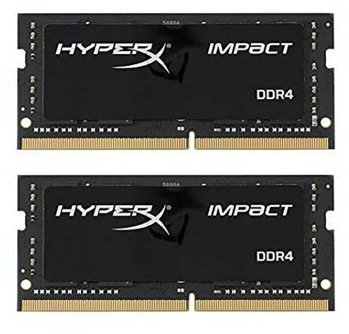 Оперативная память 16 Gb 3200 MHz Kingston FURY IMPACT (KF432S20IBK2/16)