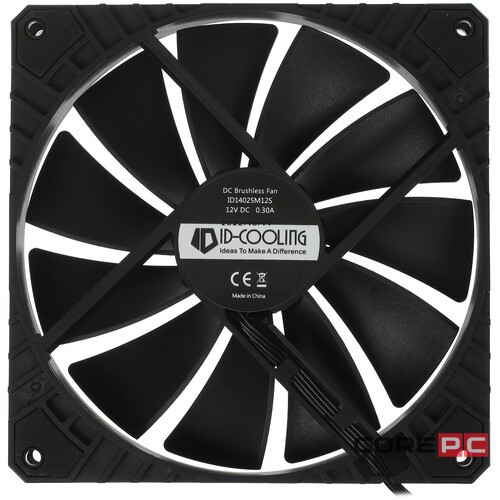 Вентилятор для корпуса ID-COOLING WF-14025-XT BLACK