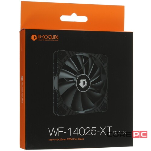 Вентилятор для корпуса ID-COOLING WF-14025-XT BLACK