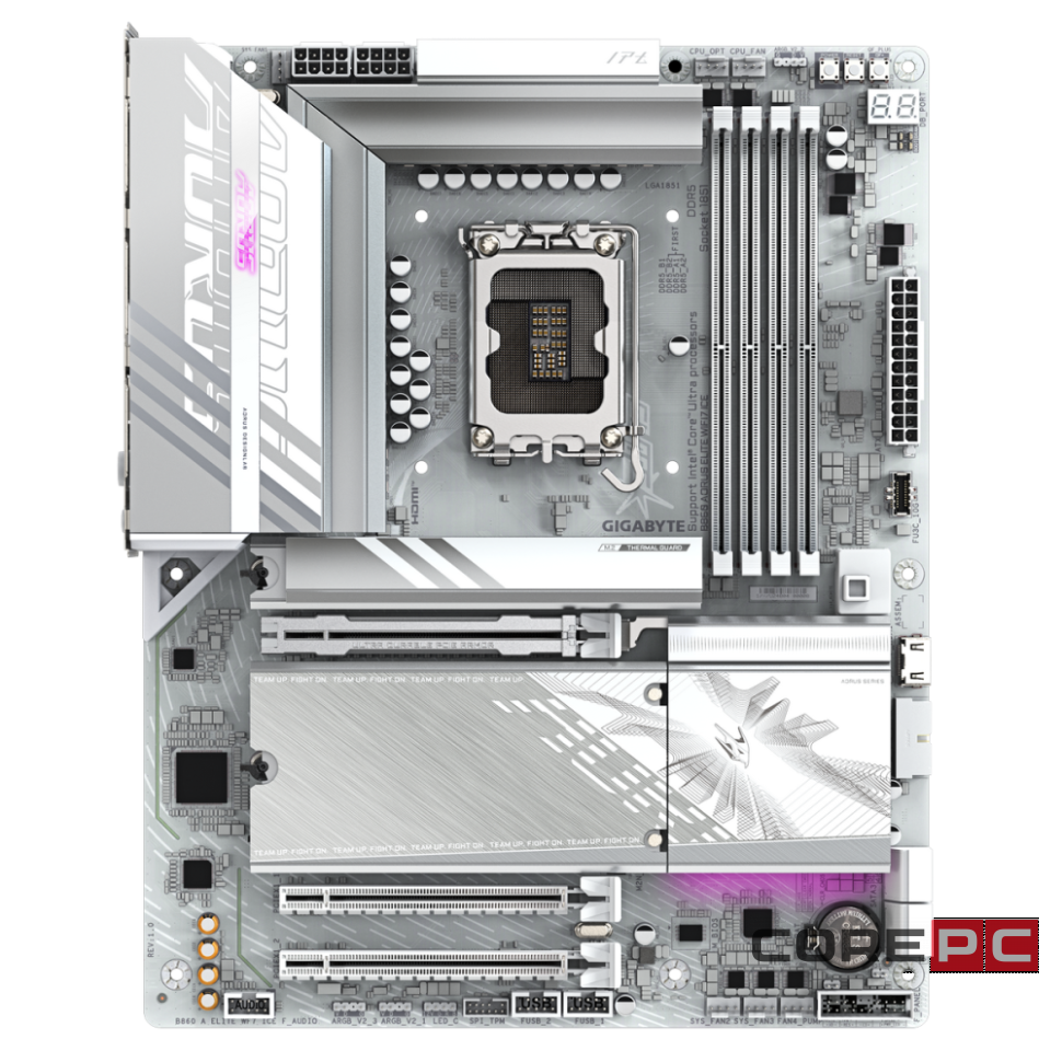 Материнская плата Gigabyte B860 AORUS ELITE WIFI7 ICE