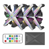 Вентилятор для корпуса ALSEYE X12-SET-GY XTREME X12 KIT RGB Gray PWM