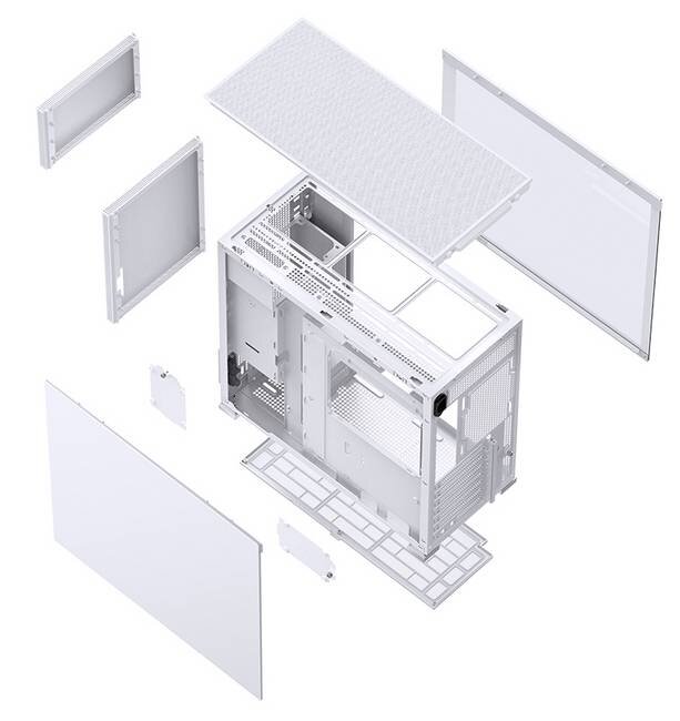 Компьютерный корпус JONSBO D41 STD TG White
