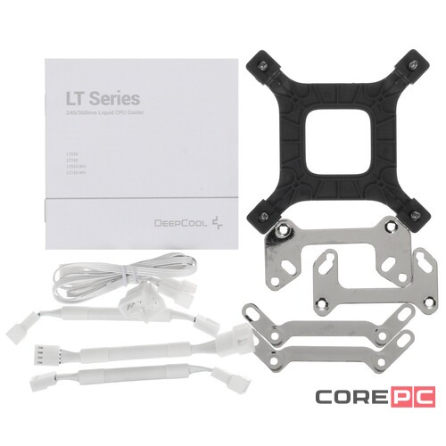 Система жидкостного охлаждения для процессора Deepcool LT720 WH ARGB PWM