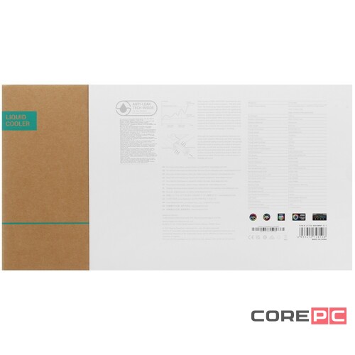 Система жидкостного охлаждения для процессора Deepcool LT720 WH ARGB PWM