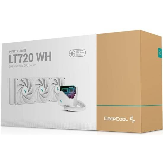 Система жидкостного охлаждения для процессора Deepcool LT720 WH ARGB PWM