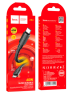 Кабель Hoco X84 60W (Type-C) на (Type-C) 100см силиконовый (черный)