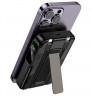 Powerbank Hoco Q48 10000mAh1C 20W с проводом Type-C/Lightning, дисплеем и подставкой черный