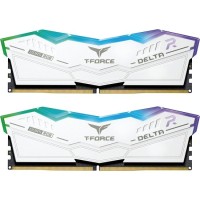 Оперативная память 96 Gb 6800 MHz Team Group T-FORCE DELTA RGB White (FF4D596G6800HC36DDC01)