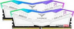 Оперативная память 96 Gb 6800 MHz Team Group T-FORCE DELTA RGB White (FF4D596G6800HC36DDC01)