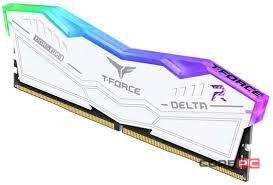 Оперативная память 96 Gb 6800 MHz Team Group T-FORCE DELTA RGB White (FF4D596G6800HC36DDC01)
