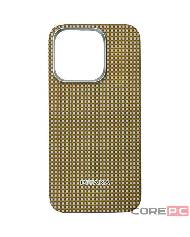 Накладка для i-Phone 15 Pro 6.1" Pitaka Magez Case 5 Aramid Fiber Каньон(canyon)