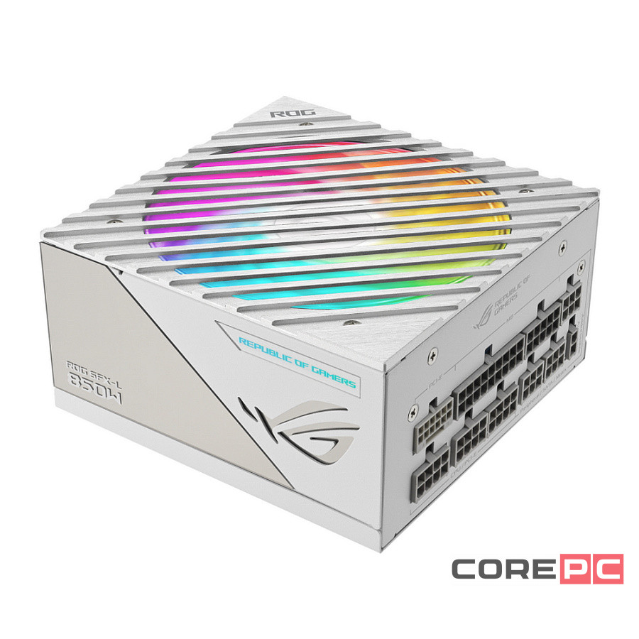 Блок питания ASUS 850W ROG-LOKI-850P-WHITE-SFXL-GAMING RGB White (90YE00N2-B0NA00) 16 Pin (PCIe 5.0 Connector Cable Details)