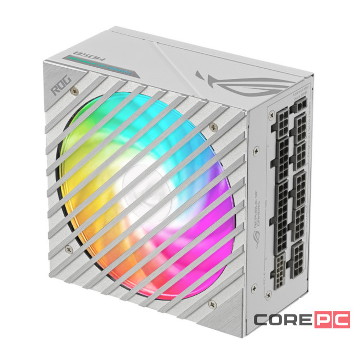 Блок питания ASUS 850W ROG-LOKI-850P-WHITE-SFXL-GAMING RGB White (90YE00N2-B0NA00) 16 Pin (PCIe 5.0 Connector Cable Details)