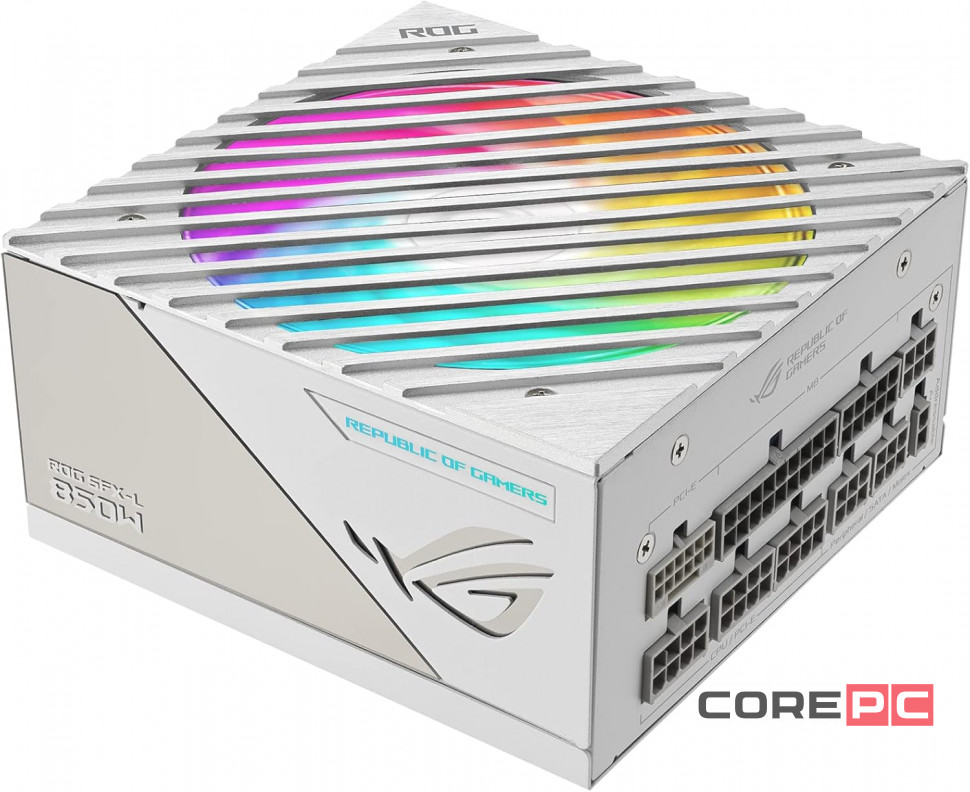Блок питания ASUS 850W ROG-LOKI-850P-WHITE-SFXL-GAMING RGB White (90YE00N2-B0NA00) 16 Pin (PCIe 5.0 Connector Cable Details)