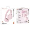 Стереонаушники Полноразмерные Borofone BO32 BT5.4/200mAh/8ч розовые