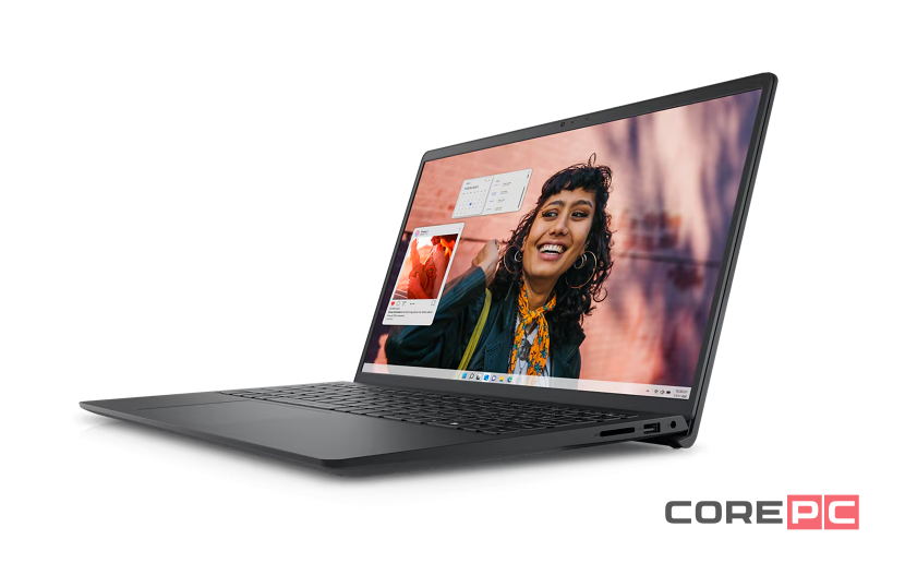 Ноутбук Dell Inspiron 15 3530 (i5-1334U/8GB/512GB SSD/15.6"/1920x1280/Intel Iris Xe/Windows 11 Pro) Черный