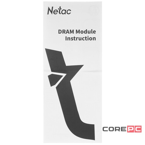 Оперативная память 8 Gb 3200 MHz NETAC SHADOW Blue (NTSDD4P32SP-08B)