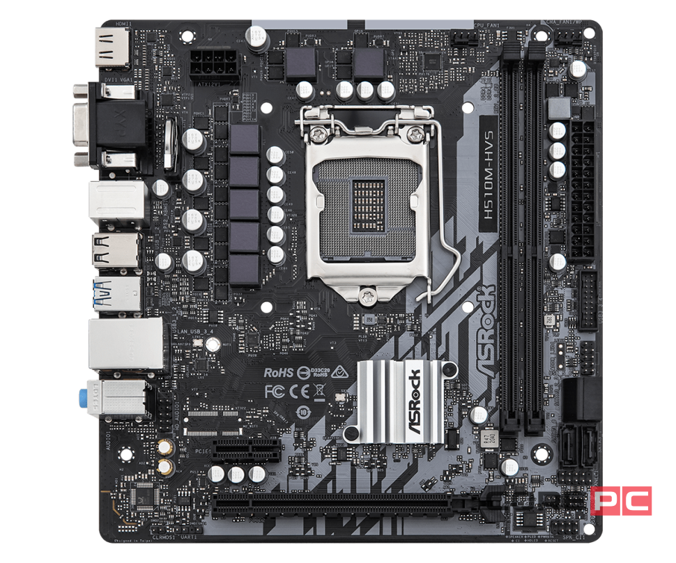 Материнская плата ASRock H510M-HVS R2.0