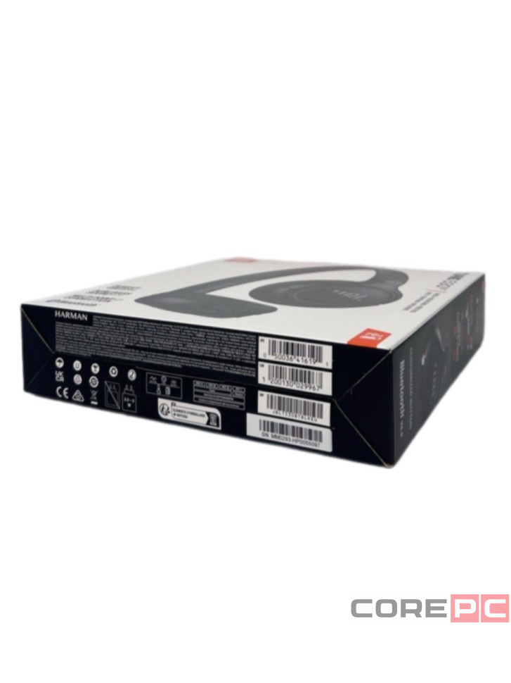 Стереонаушники Bluetooth Полноразмерные JBL T530BT BT6.0/450mAh/76ч черные