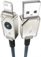 Usb Кабель-зарядка Lightning Baseus Unbreakable 2.4A 1м (P10355802221-00) stellar white