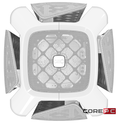 Компьютерный корпус Geometric Future Model 2 The Ark White (1AM2AKWT00101) (GF_M2-THE-ARK-WH-MESH)