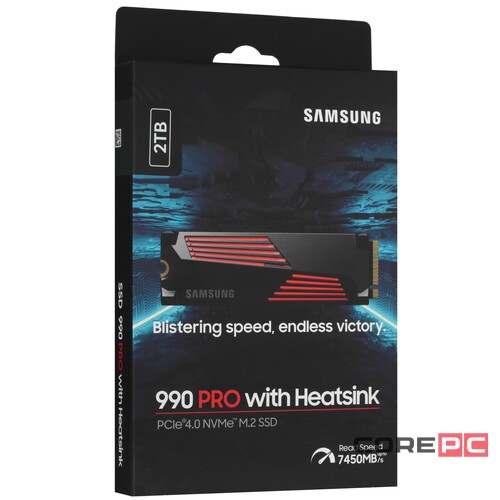 Твердотельный накопитель Samsung 2000 Gb 990 PRO (MZ-V9P2T0CW)