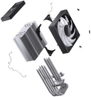 Кулер для процессора JONSBO CR-1000 V2 PRO Color LED White PWM