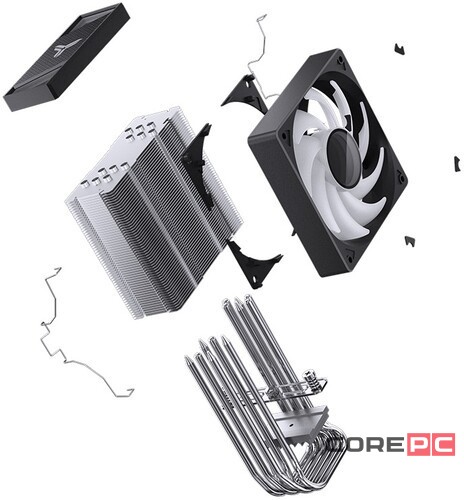 Кулер для процессора JONSBO CR-1000 V2 PRO Color LED White PWM