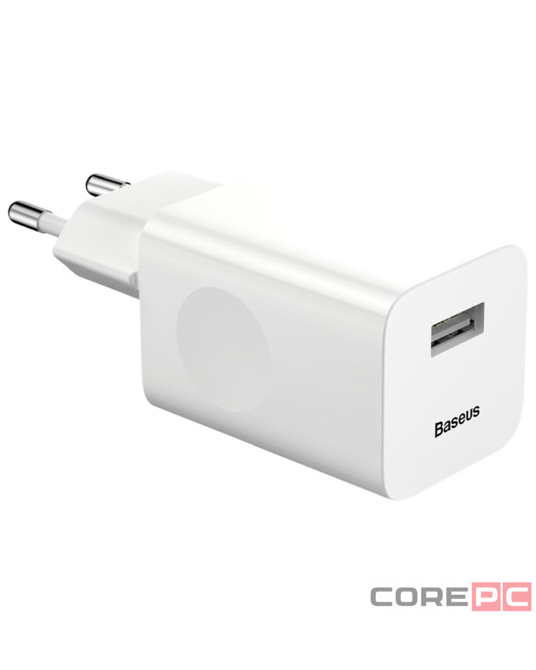 Сетевое зар. устр. Baseus Charging Quick 1USB 3A 24W CCALL-BX02 белое