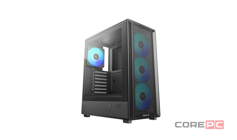 Компьютерный корпус Deepcool CC550 4F TG ARGB Black