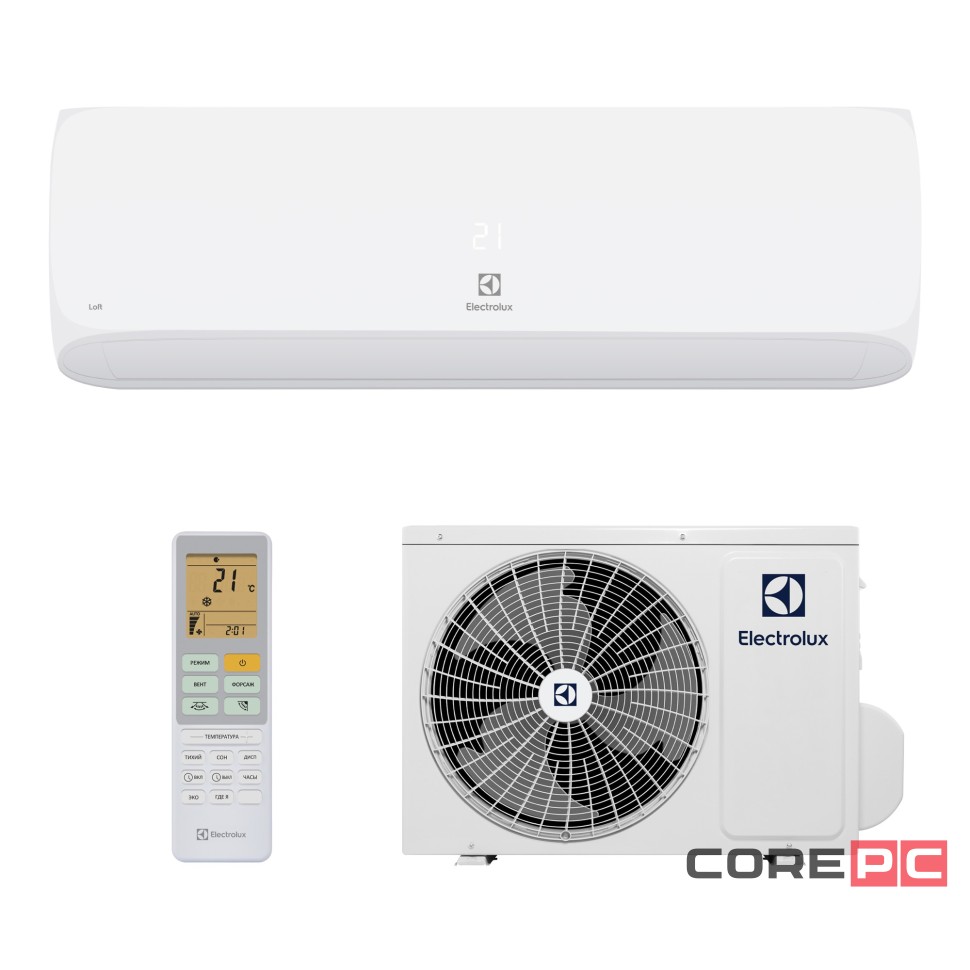 Сплит-система Electrolux Loft EACS-09HAL/N8 комплект