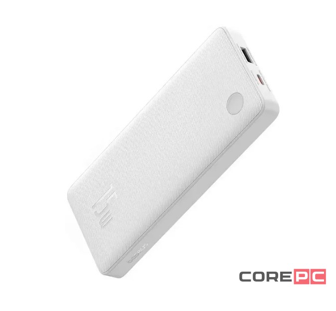 Powerbank Baseus Airpow Lite 10000mAh 1USB/1C 15W (P10067500213-00) белый