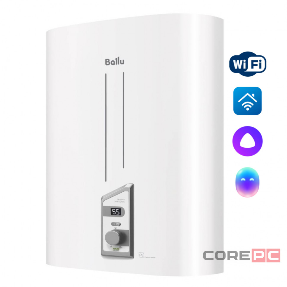 Водонагреватель Ballu BWH/S 30 Smart WiFi DRY+