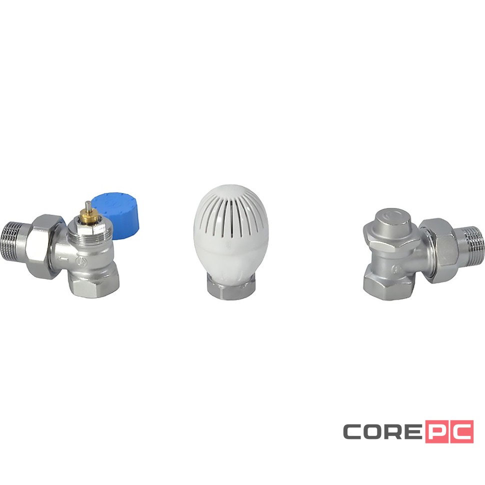 Комплект термостатический Giacomini с увеличенным проходом 3/4quot; угловой, R470FX054