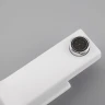 Смеситель для раковины + гигиенический душ Gappo G1017-1, рычажное управление, цвет хром/белый