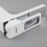 Смеситель для раковины + гигиенический душ Gappo G1017-1, рычажное управление, цвет хром/белый