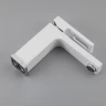 Смеситель для раковины + гигиенический душ Gappo G1017-1, рычажное управление, цвет хром/белый