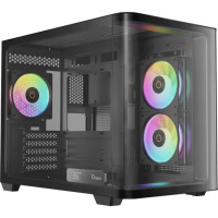 Компьютерный корпус Ocypus Iota C50 BK Curve Glass ARGB Digital TG Black (Iota-C50-BKD300CD-GL)