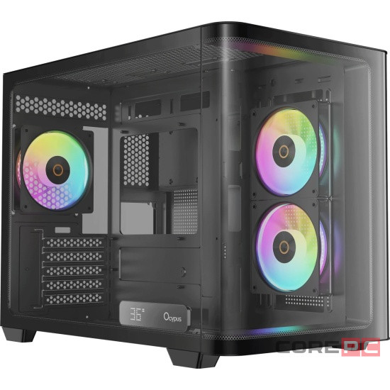 Компьютерный корпус Ocypus Iota C50 BK Curve Glass ARGB Digital TG Black (Iota-C50-BKD300CD-GL)