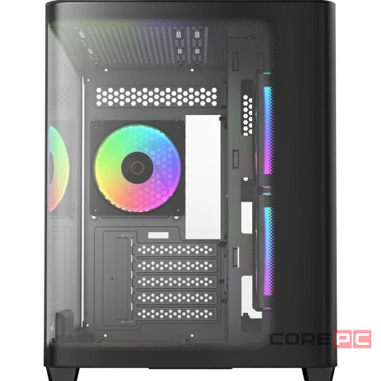 Компьютерный корпус Ocypus Iota C50 BK Curve Glass ARGB Digital TG Black (Iota-C50-BKD300CD-GL)