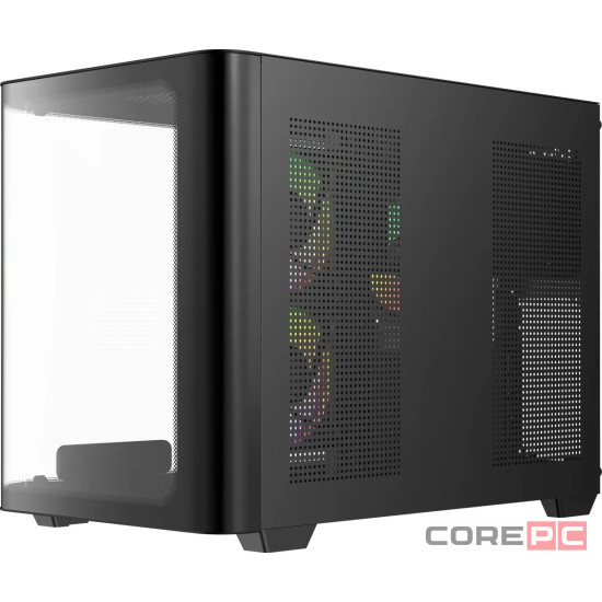 Компьютерный корпус Ocypus Iota C50 BK Curve Glass ARGB Digital TG Black (Iota-C50-BKD300CD-GL)