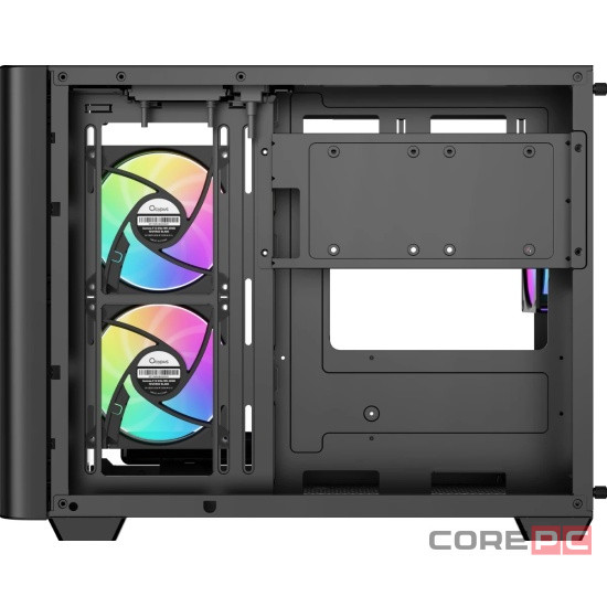 Компьютерный корпус Ocypus Iota C50 BK Curve Glass ARGB Digital TG Black (Iota-C50-BKD300CD-GL)