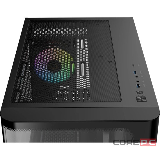 Компьютерный корпус Ocypus Iota C50 BK Curve Glass ARGB Digital TG Black (Iota-C50-BKD300CD-GL)